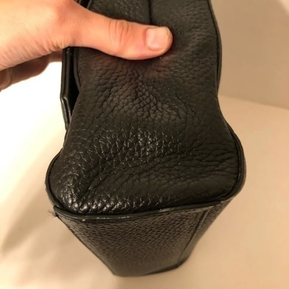 MICHAEL KORS pebbled leather top handle bag